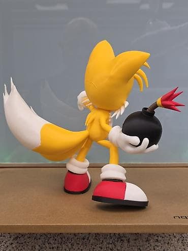 мини машины китайские: Фигурка Tails (Тейлз) из вселенной Sonic the Hedgehog Размер: 24 см — 6