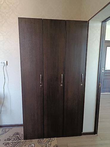 Трёхсекционный шкаф для /гардероба - Конструкция из 3 отдельных