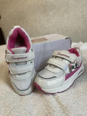 Балдардын кийим-кечелери жана бут кийимдери: Детские кроссовки Gospease Кошечки на кроссовках моргают. - Размер — 7
