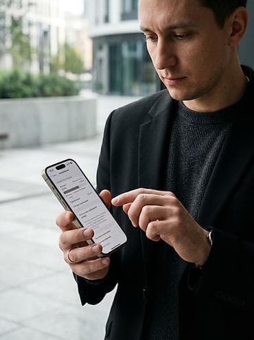 tesla phone купить: IPhone 16 Pro, Б/у, 256 ГБ, Natural Titanium, Коробка, 90 % — 2
