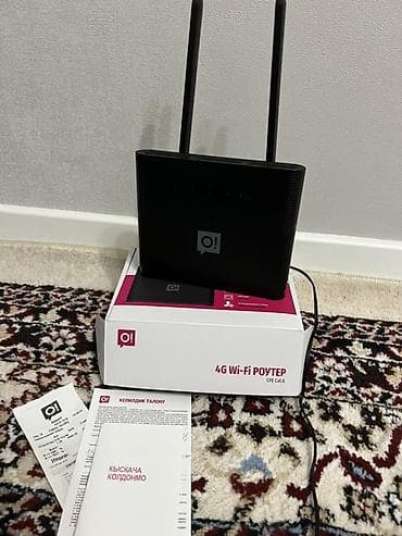 4G Wi‑Fi роутер O! CPE Cat.6 Купили в феврале но так и не пользовались — 1