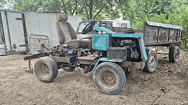 печка в салон: Самодельный мини-трактор с прицепом - Двигатель: от Daewoo TICO — 1