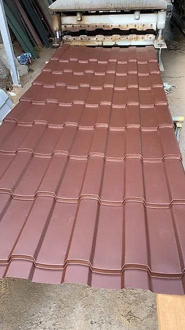 Металлочерепица профилированная - Тип: стальная кровельная панель с