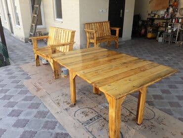 деревянный туалет для дачи купить недорого: Бакча үстөлү — 1