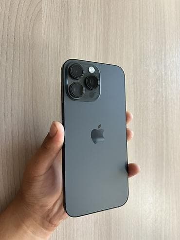 iphone 128: IPhone 16 Pro Max, 256 ГБ, цвет чёрный/Graphite. Е сим — 1