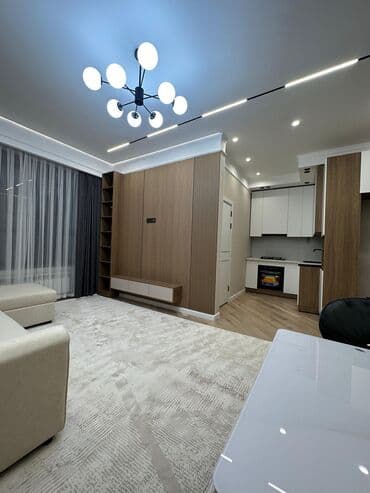 продажа однокомнатных квартир в канте: 2 комнаты, 45 м², Элитка, 9 этаж, Дизайнерский ремонт — 2