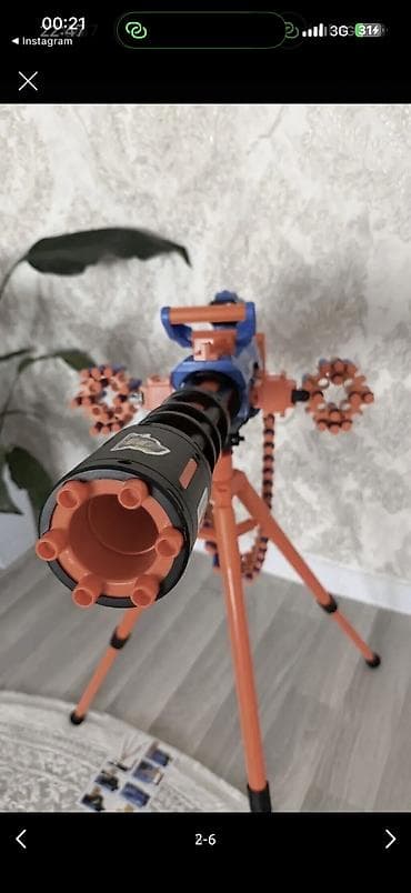 Игрушки: Автомат детский покупали в Америке за 8500, идеальное состояние (как — 3