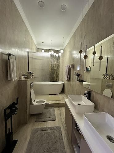 real sight: 3 комнаты, 118 м², Элитка, 14 этаж, Дизайнерский ремонт — 9