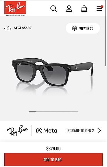 samsung frontier: Продаю новые запечатанные очки Ray-Ban Meta: - Skyler Gen1 | Shiny — 5