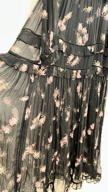 длинное леопардовое платье: Zimmerman original 3 размер — 1