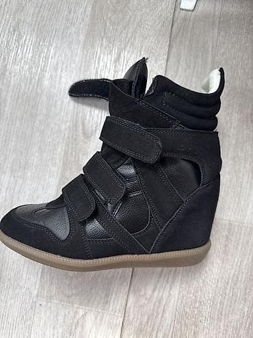 pump wedge: Кроссовки, 38, Isabel Marant, Новый, цвет - Черный, Самовывоз, Платная доставка — 2
