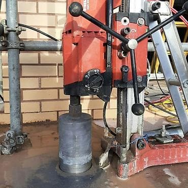 Типография үчүн жабдуулар: Алмазное бурение отверстий Профессиональные работы по алмазному — 1