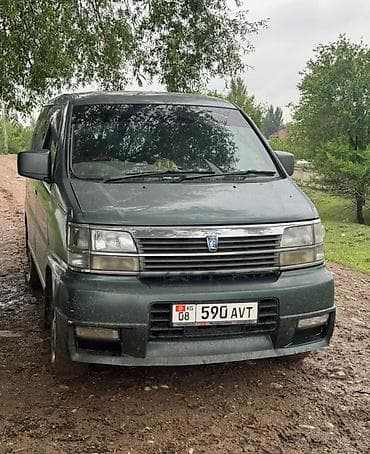 фары на нексию 2: Nissan Elgrand: 1998 г., 3.2 л, Автомат, Дизель, Минивэн — 1