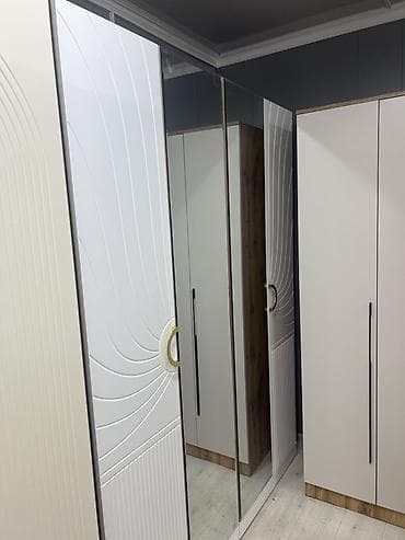 шкаф с зеркалами: Шифоньер, шкаф для одежды, Новый, Прямой, ЛДСП — 10