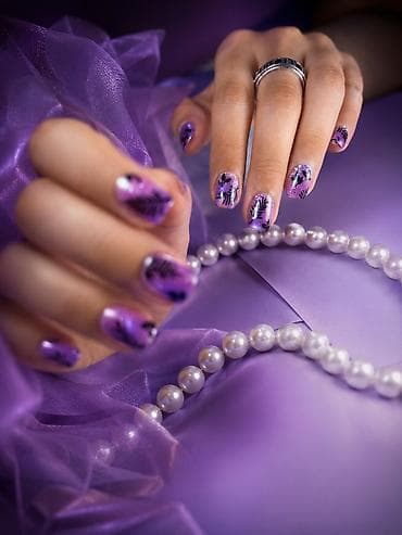 put up: Маникюр / педикюр / наращивание ногтей 💜 Instagram: yankel_nail w-p — 6