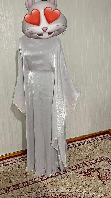 бабочка бантик: Вечернее платье, Длинная модель, С рукавами, Стандарт — 2