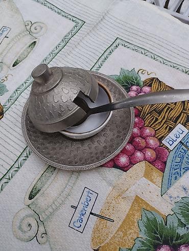 алюминий двер: Набор посуды и сервировки, классика и винтаж. Состав: - Керамический — 6