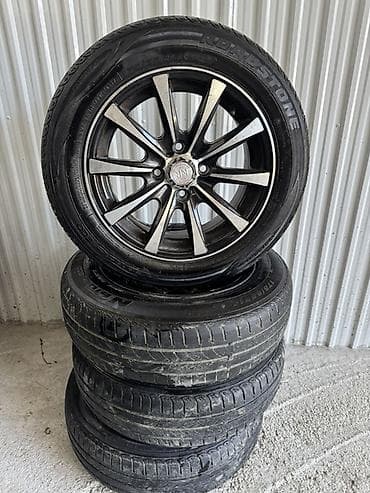 Колеса в сборе 175 / 65 / R 14, Лето, Б/у, Комплект, Легковые, Литые, отверстий - 4