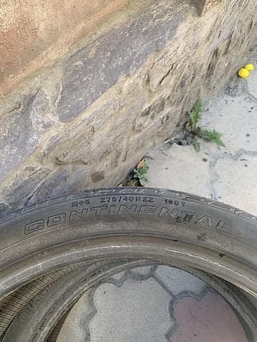 Транспорт: Шина Continental CrossContact - Размер: 275/40 R22 - Индекс — 4