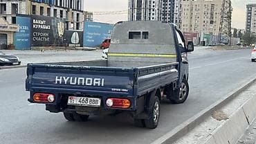 монитор портер 2: Hyundai Porter II, компактный бортовой грузовик в синем цвете — 4