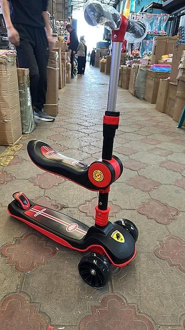 Детский самокат, Трёхколёсный, Новый
