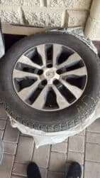 диски на субару аутбек 2007: Дөңгөлөктөр монтажда 275 / 55 / R 20, Кыш, Колдонулган, Комплект, Куйма, тешиктери - 5 — 4