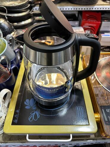 корейский чайник: Электрический чайник, Новый, Бесплатная доставка — 2