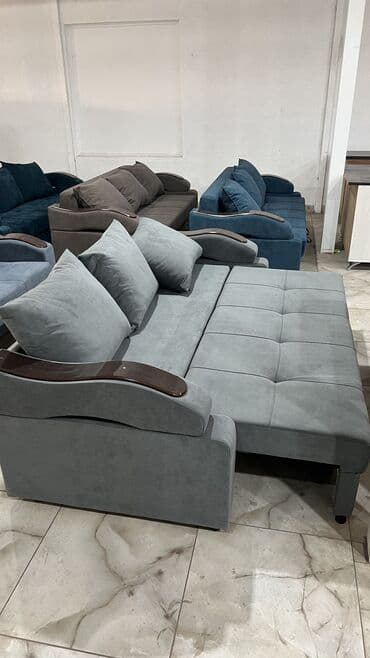 купить кровати двуспальные: Раскладной диван, Новый — 7