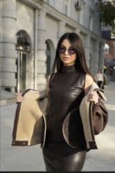 продаю связи с переездом: Дубленка, Авиатор, Китай, Длинная модель, Оверсайз, Стандарт — 2