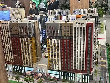 Кыймылсыз мүлк: 3 бөлмө, 87 м², Элитка, 15 кабат, ПСО (өзү оңдоп түзөтүп бүтүү үчүн) — 2