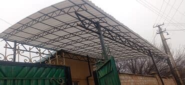 ремонт железных дверей: Навес жасайбыз Навесы для двора мастера города Бишкек опыт — 11