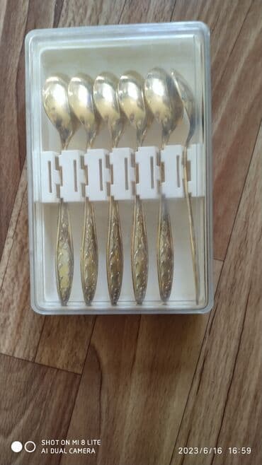 коллекционные монеты нбкр: Ложки чайные 1 - 3500с, 2-3500с,3-3500с — 2