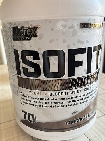 Спорт жана хобби: Nutrex Research ISOFIT Protein — изолят сывороточного белка — 1