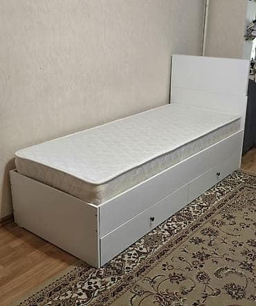 Кровать Кресло Стол для студента ученика офисного работника at lalafo.kg Кровать Кресло Стол для студента ученика офисного работника