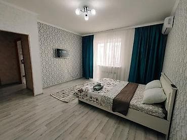 1 комната, Люкс, элитка, Азия Молл, Душевая кабина, Постельное белье, Кондиционер
