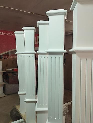 маст: Готовая балясина, Материал: Дерево, Для лестницы, Стиль: Квадратная, Новый — 4