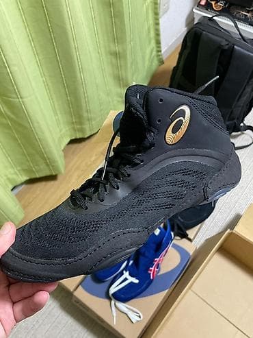 Мужские кроссовки, 39, 39.5, Asics, Новый, цвет - Черный