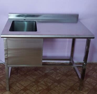 Посуда и кухонный инвентарь: Моика нержавеющая для кафе. Любые размеры. Мойка двухсекционная, Мойка — 2