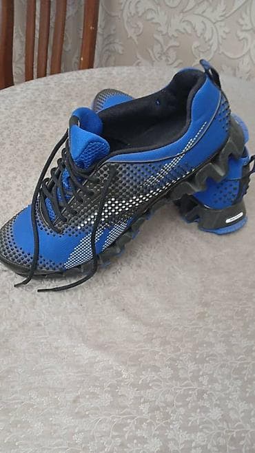 Мужские кроссовки, 47, Reebok, Новый, цвет - Синий, Самовывоз