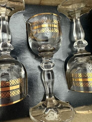 продам люстру: Рюмочки чешские «Богемия» — 4