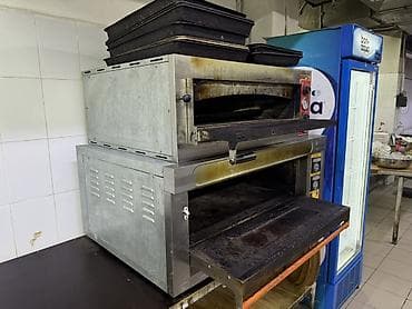 плиты: Профессиональная двухъярусная пиццерийная печь (настольная — 3