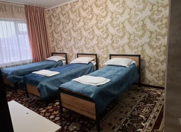 продаю дом в рассрочку кант: 3 комнаты, Душевая кабина, Постельное белье, Парковка — 1