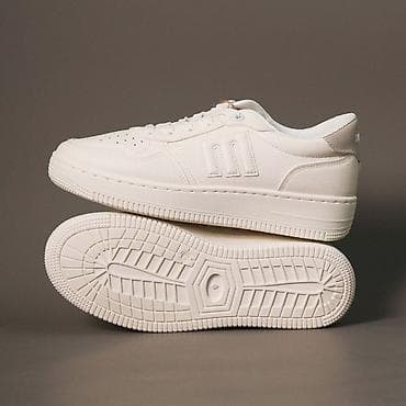 Женские кеды/кроссовки белые mustang - Универсальный однотонный белый