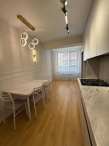 мкр улан: 1 комната, 42 м², Элитка, 4 этаж, Дизайнерский ремонт — 5