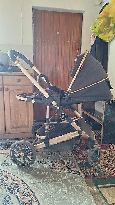 пейджер купить: Коляска, Другой бренд, цвет - Черный, Б/у, Самовывоз — 2