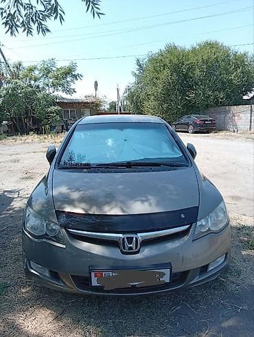 выхлопы: Honda Civic: 2008 г., 1.3 л, Вариатор, Гибрид, Седан — 2