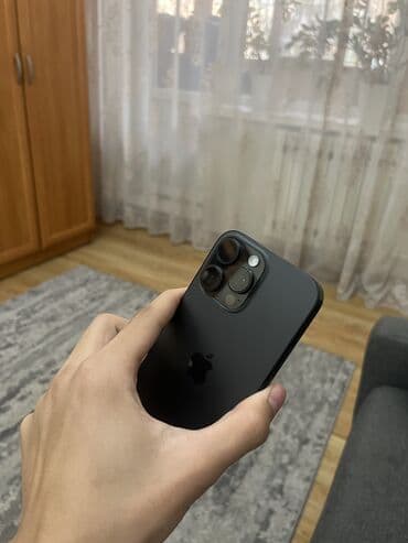 камера телефона: IPhone 16 Pro Max, Б/у, 256 ГБ, Black Titanium, Кабель, Коробка, Чехол, 100 % — 9