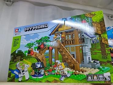Конструктор CHAOBAO MYWORLD 7635 — игровой набор по мотивам песочницы at lalafo.kg Конструктор CHAOBAO MYWORLD 7635 — игровой набор по мотивам песочницы