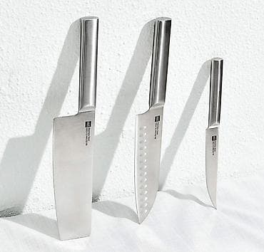 чехлы для ножей: Набор ножей с подставкой HuoHou Stainless Steel Kitchen Knife Set — 3