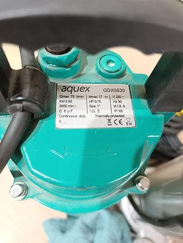 зимний душ: Погружные насосы для дренажа/грязной воды 1) Aquex QDX0530 (зелёный) — 3